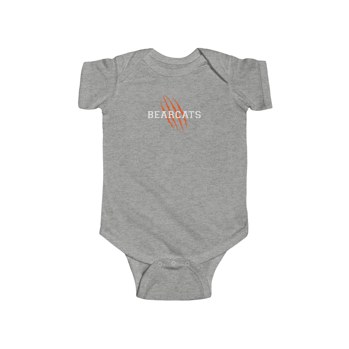Infant Billings Bearcats Lacrosse Rabbit Skins Onesie