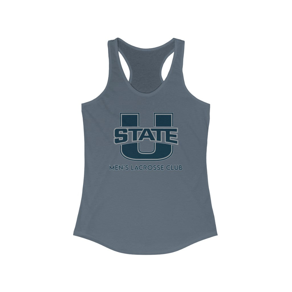 Women's USU Lacrosse Racerback Tank