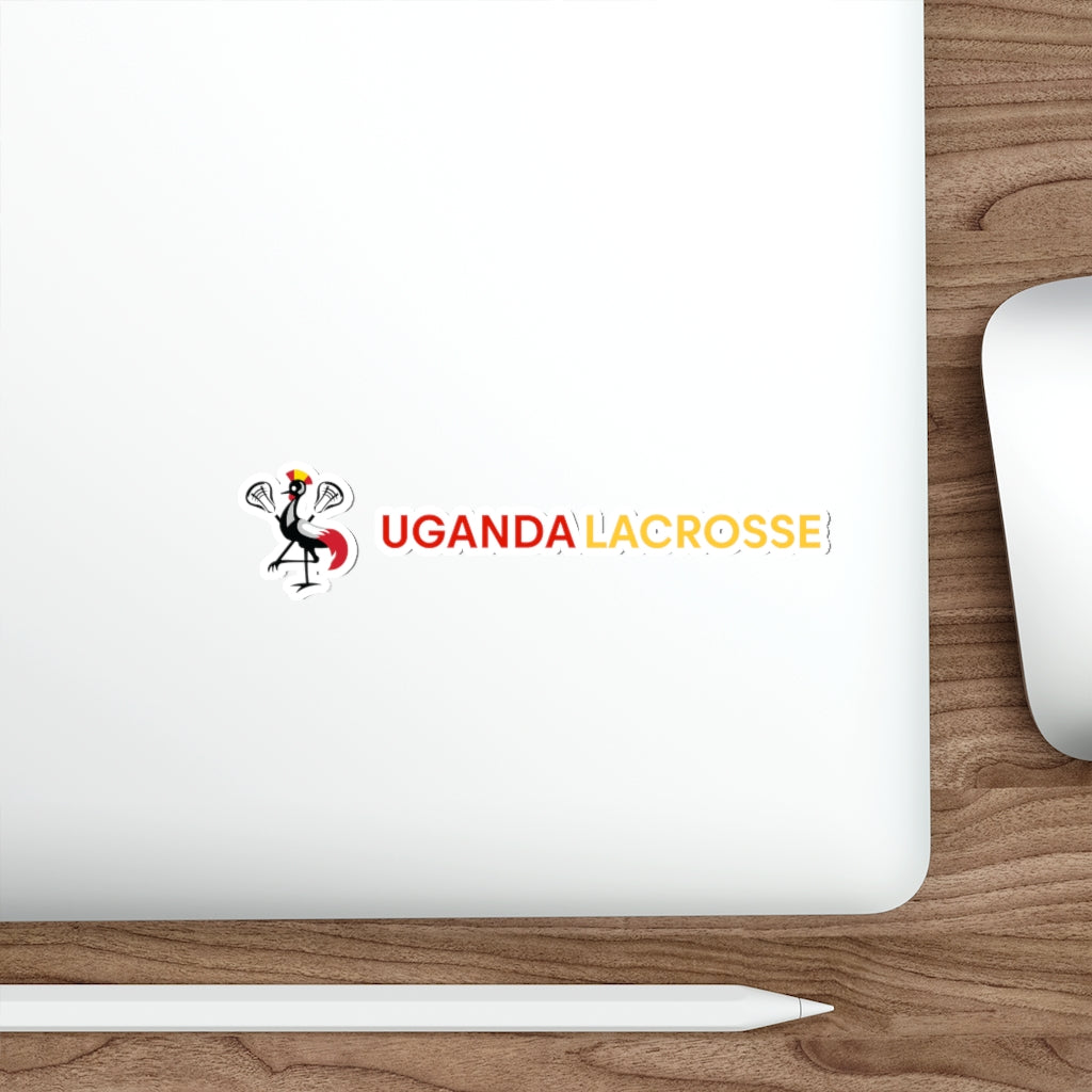 Uganda Lacrosse Die-Cut Sticker