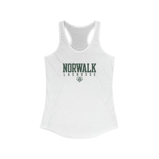 Women's Norwalk Lacrosse Bella + Canvas Racerback Tank