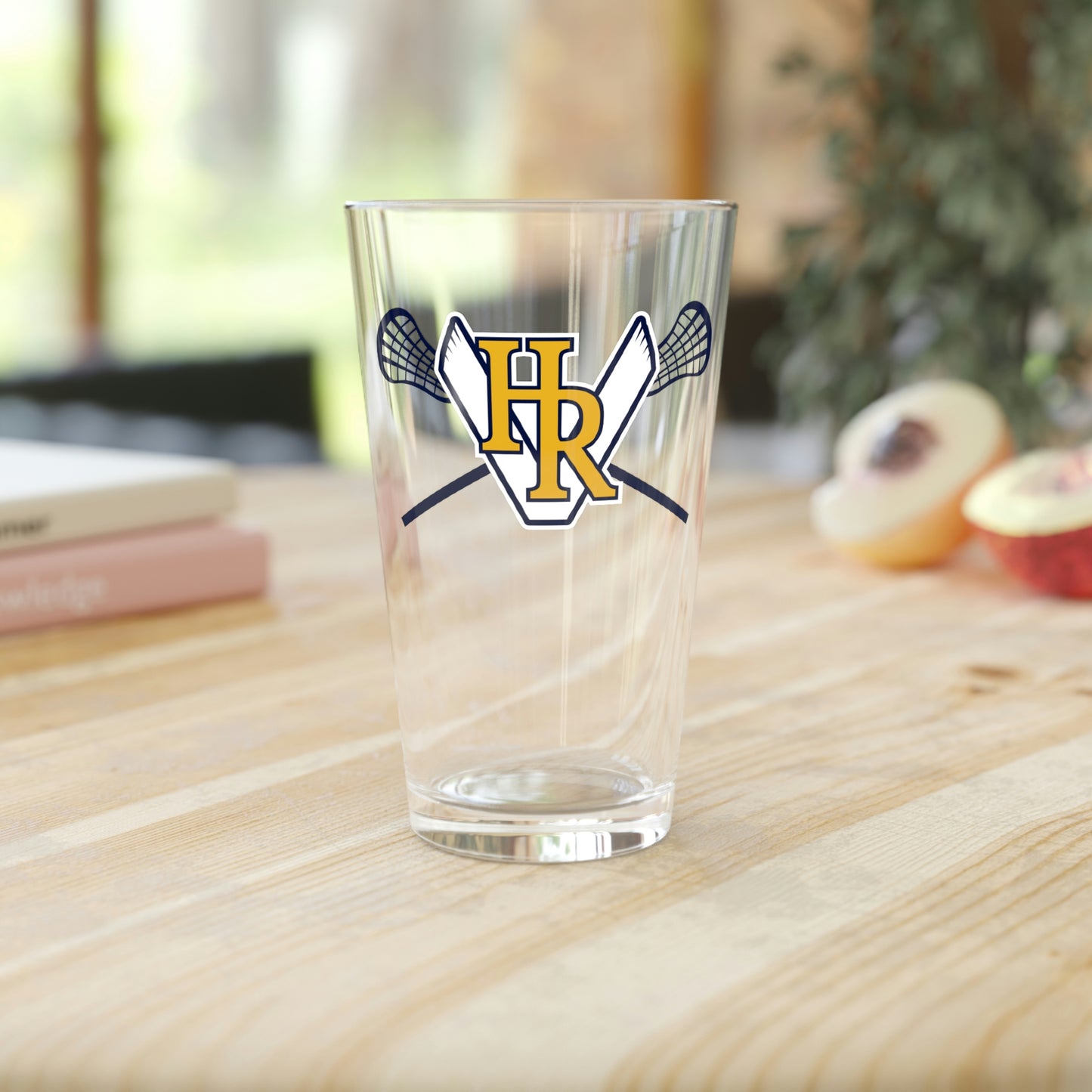 HRV Lacrosse Pint Glass - 16oz