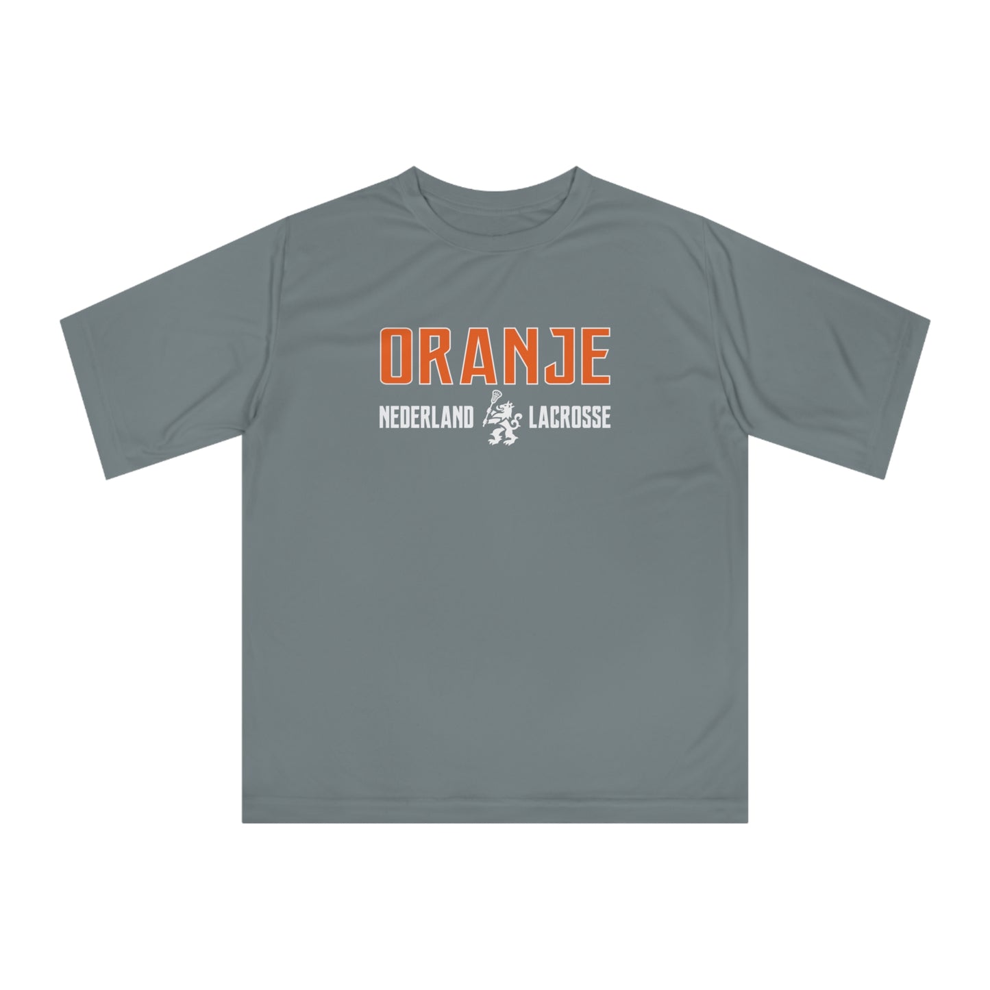 Adult Netherlands Lacrosse Team 365 Performance T-shirt