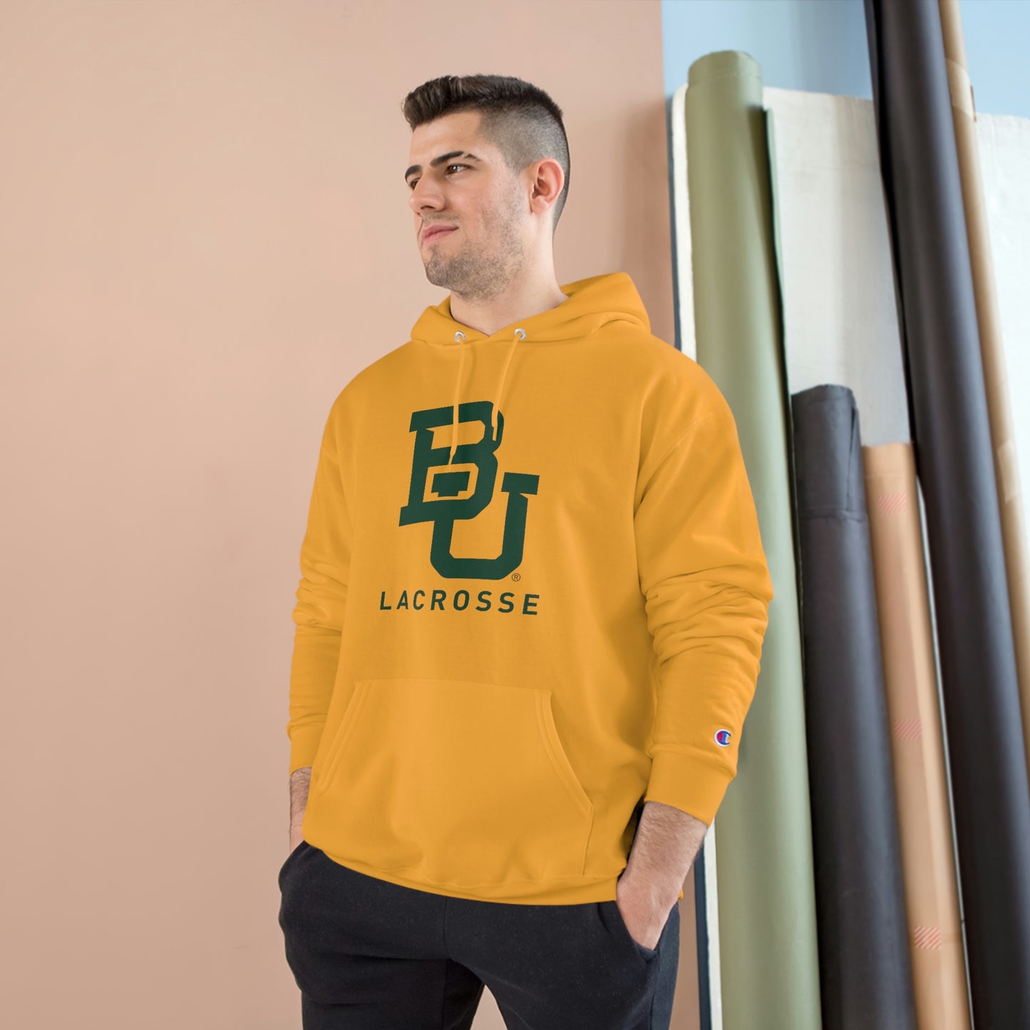 Adult Baylor Lacrosse Champion Hoodie