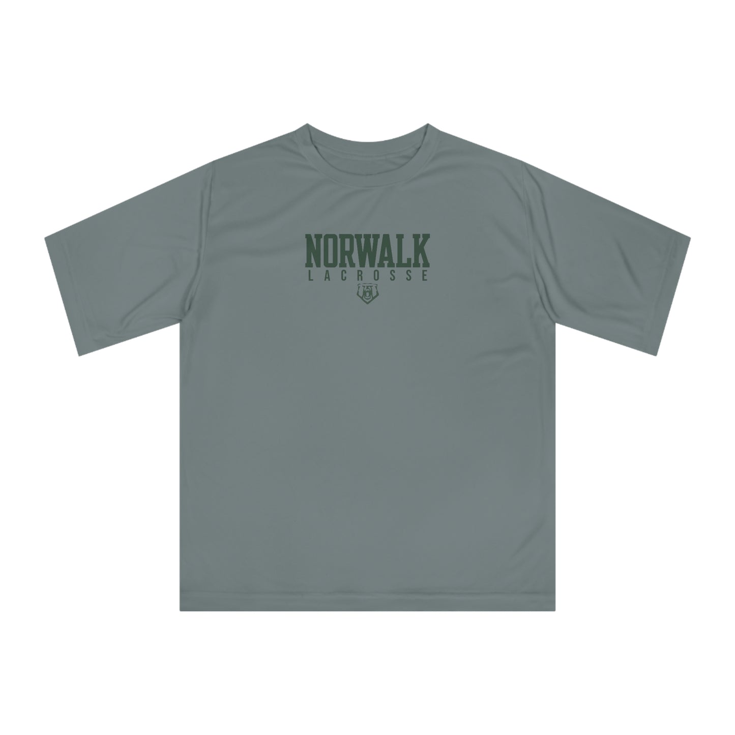 Adult Norwalk Lacrosse Team 365 Zone Performance T-shirt