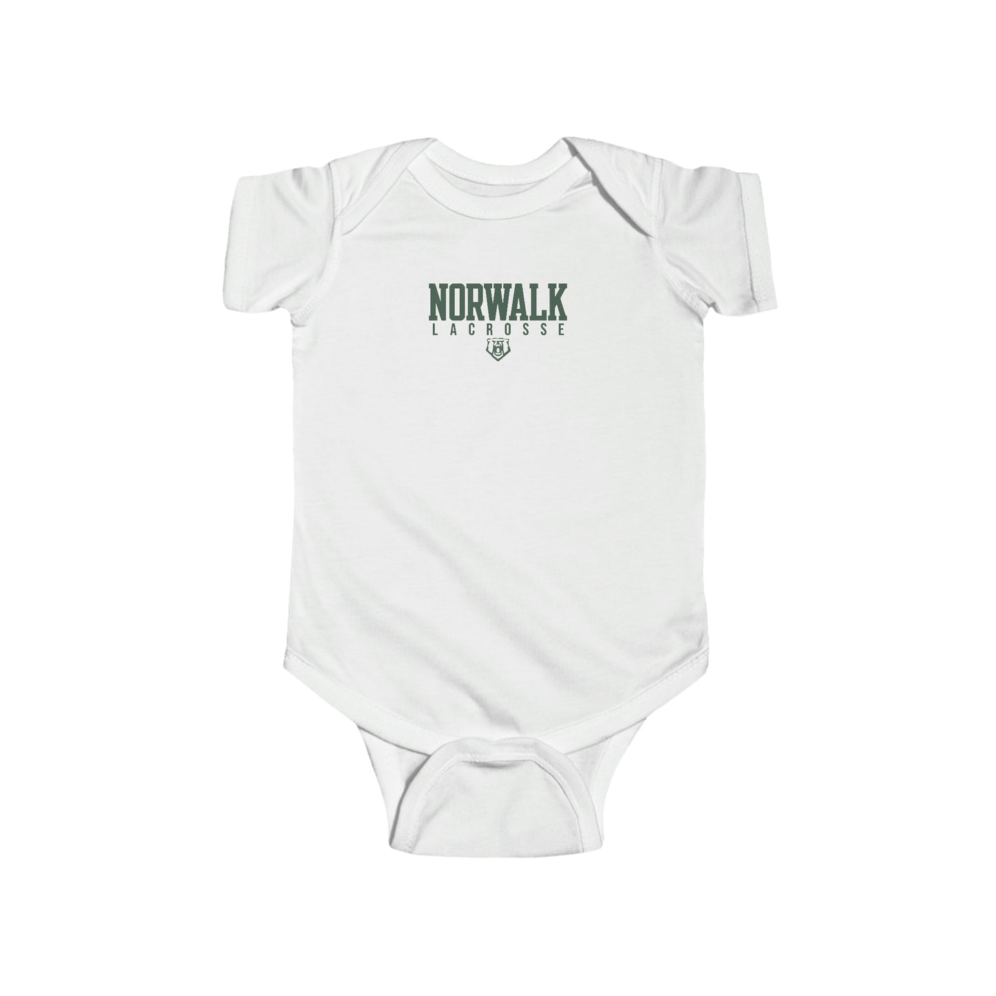 Infant Norwalk Lacrosse Bella + Canvas Onesie