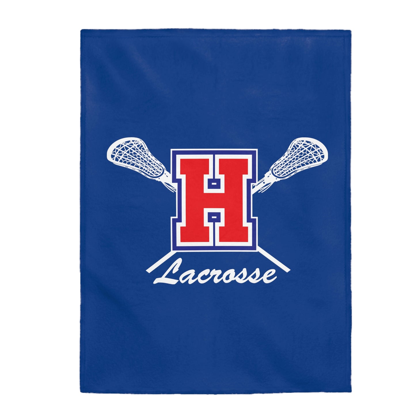 Hilhi Lacrosse Velveteen Plush Blanket