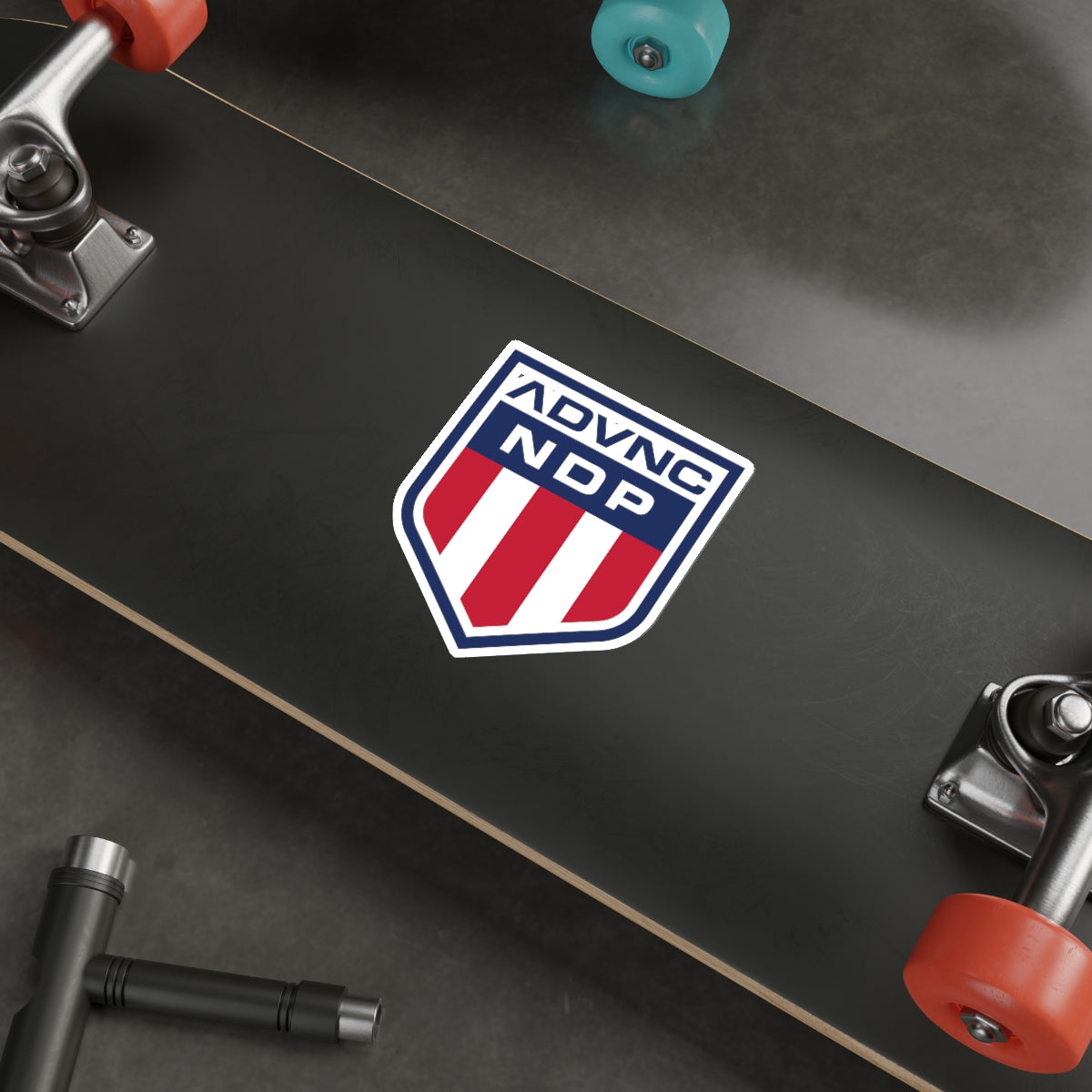 ADVNC Lacrosse Die-Cut Stickers