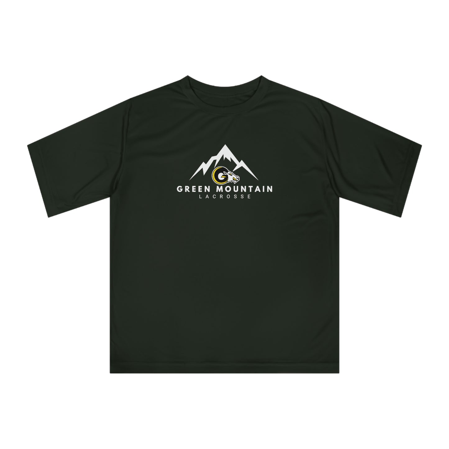 Adult Green Mountain Lacrosse Team 365 Zone Performance T-shirt