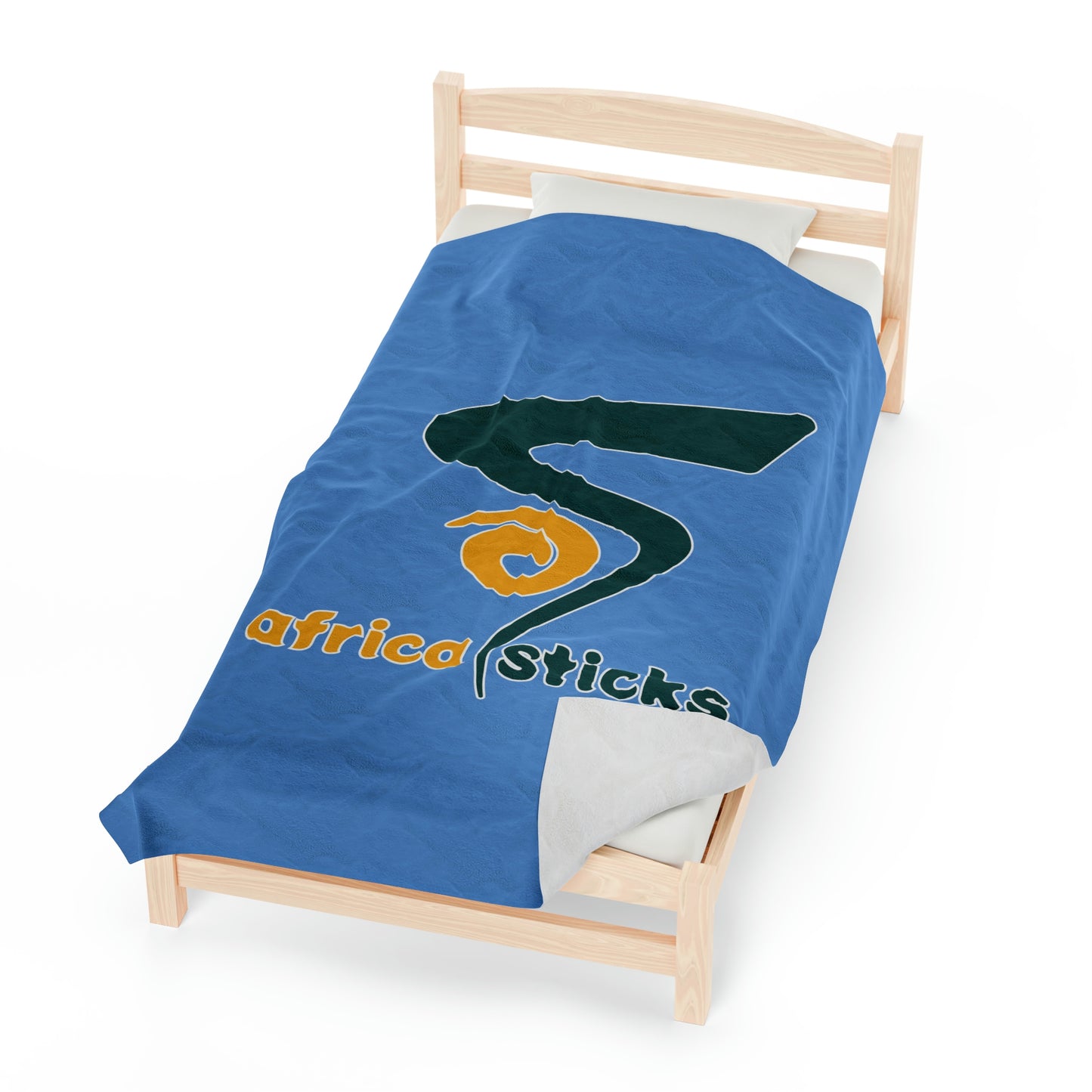 Africa Sticks Velveteen Plush Blanket