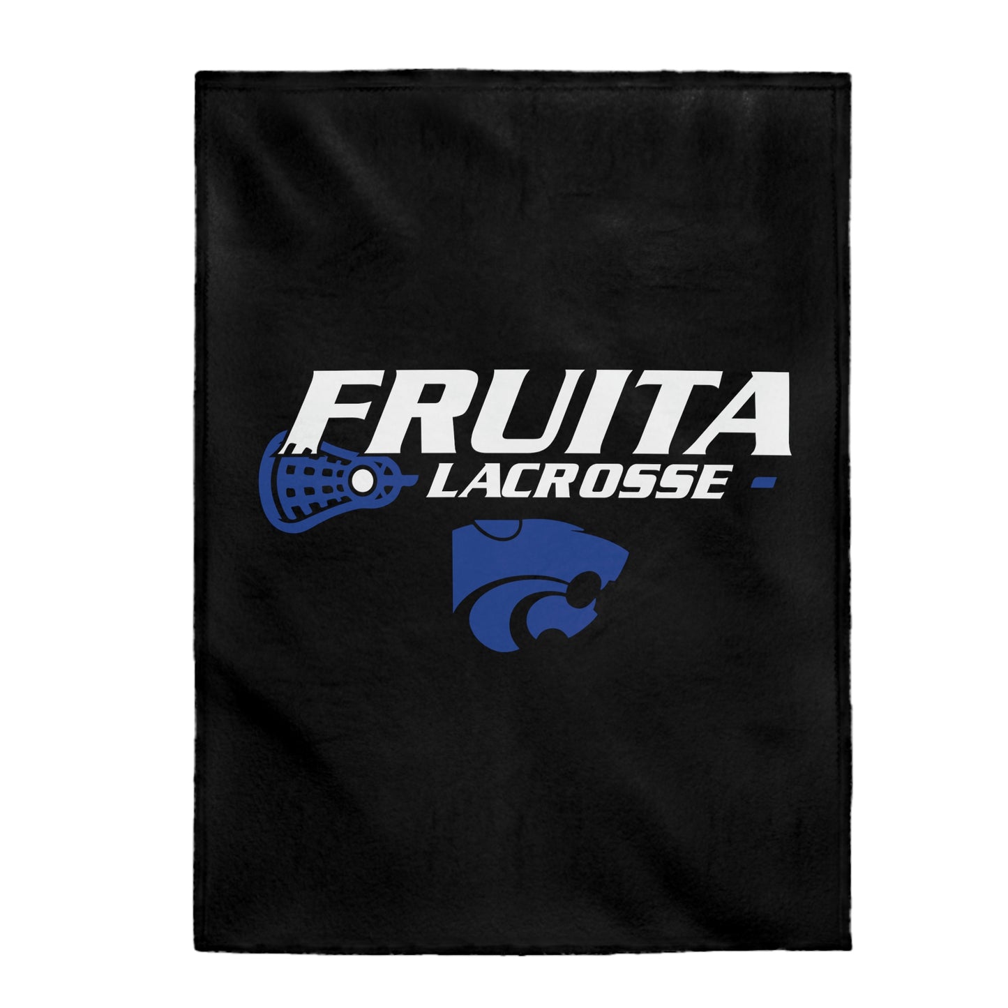 Fruita Lacrosse Velveteen Plush Blanket