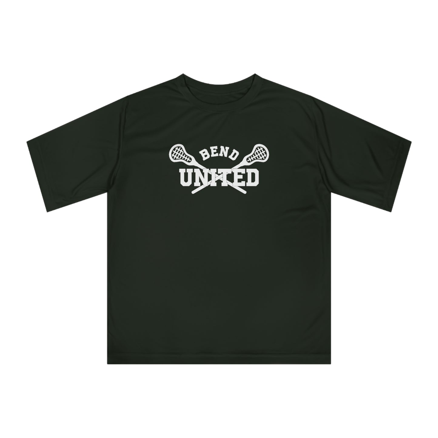 Adult Bend United Lacrosse Team 365 Zone Performance T-shirt