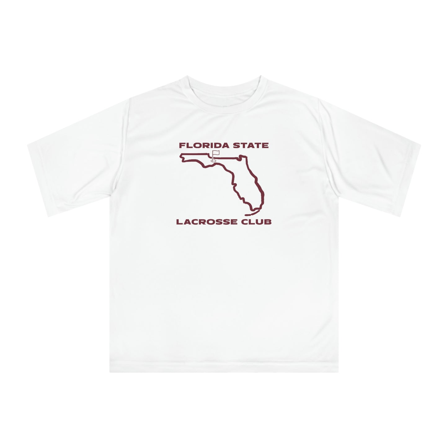 Adult FSU Lacrosse Team 365 Zone Performance T-shirt