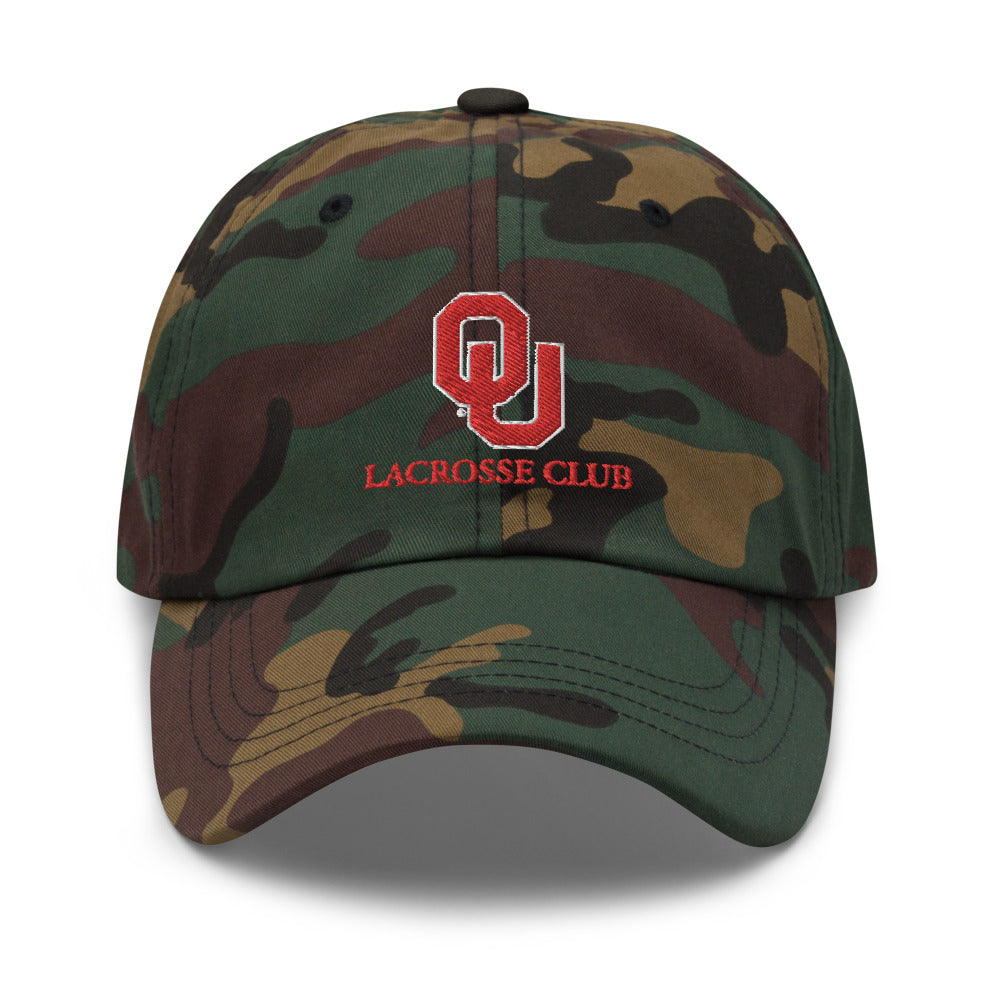 Oklahoma University Lacrosse Classic Dad Hat