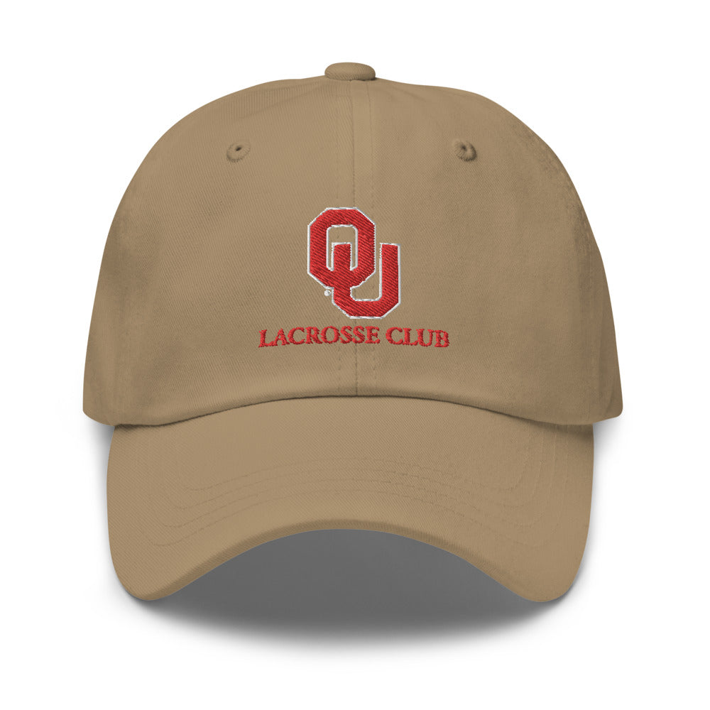 Oklahoma University Lacrosse Classic Dad Hat