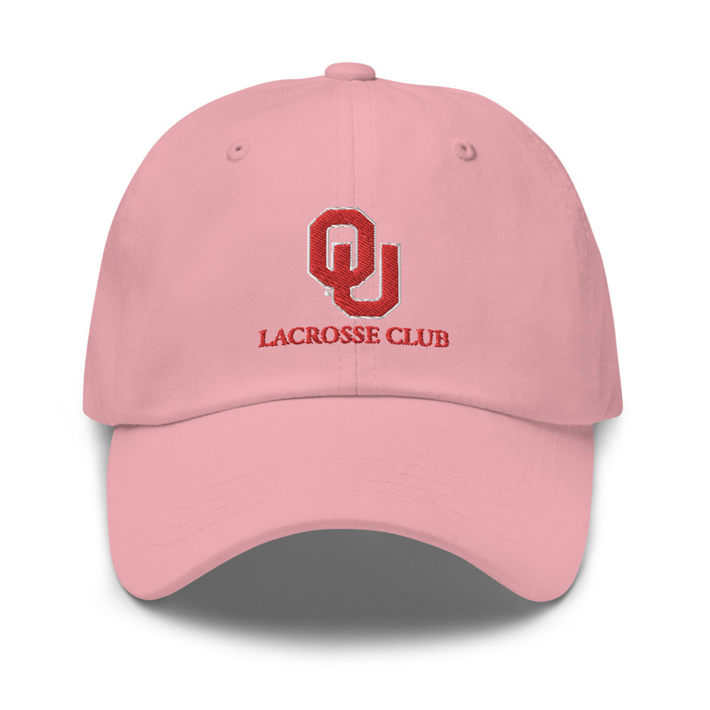 Oklahoma University Lacrosse Classic Dad Hat