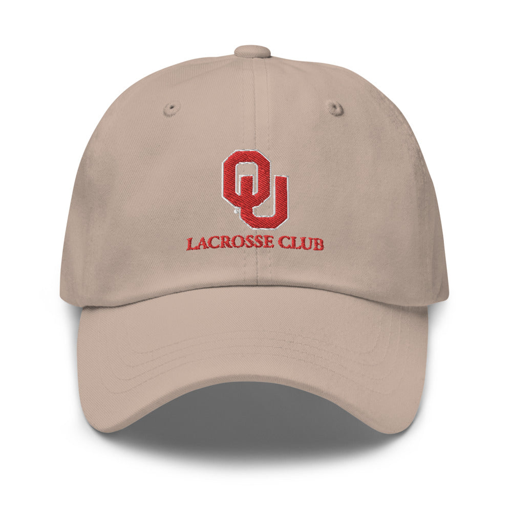 Oklahoma University Lacrosse Classic Dad Hat