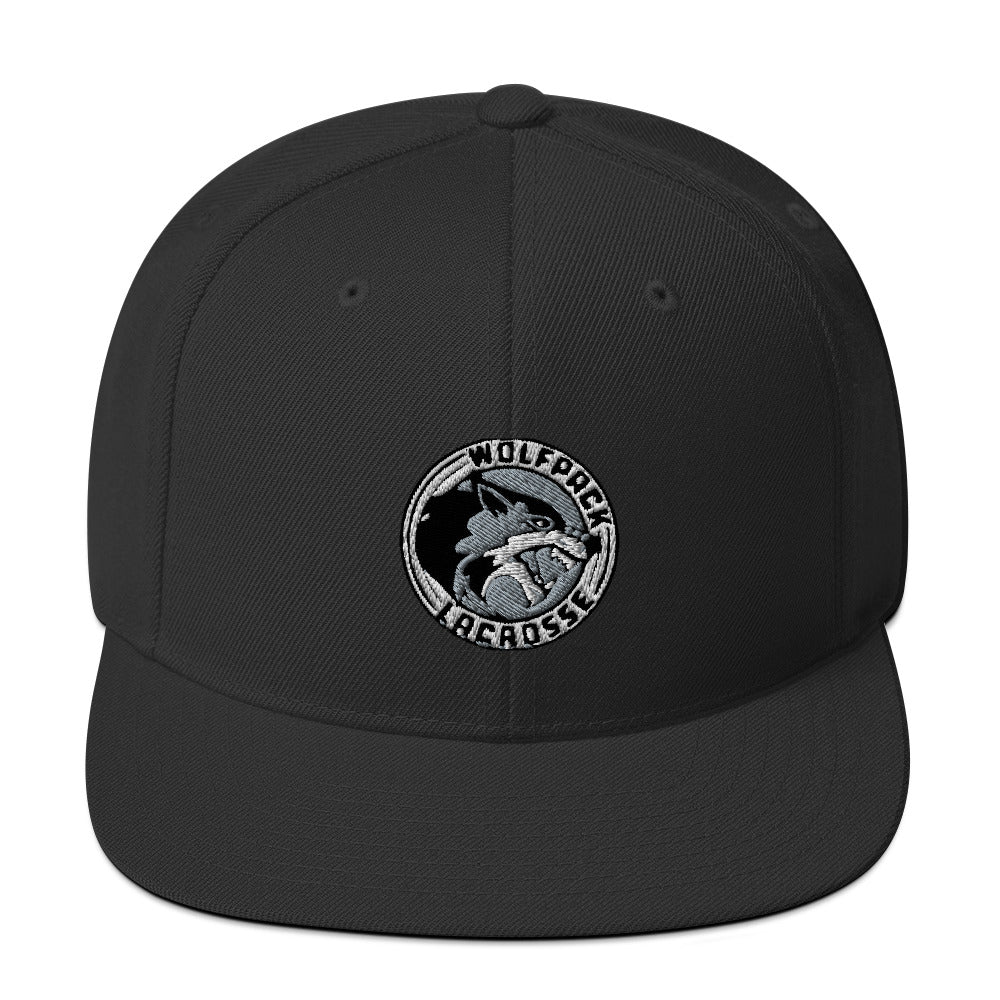 Wolfpack Lacrosse Yupoong Snapback Hat