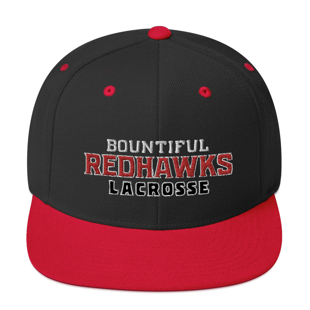 Bountiful Lacrosse Yupoong Snapback Hat