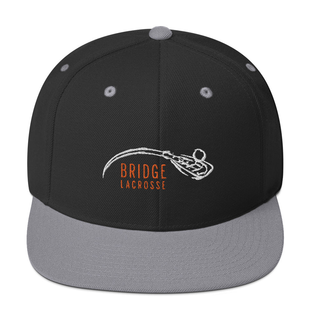 Bridge Lacrosse Snapback Hat