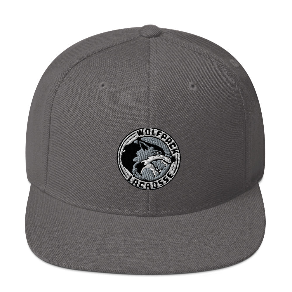 Wolfpack Lacrosse Yupoong Snapback Hat