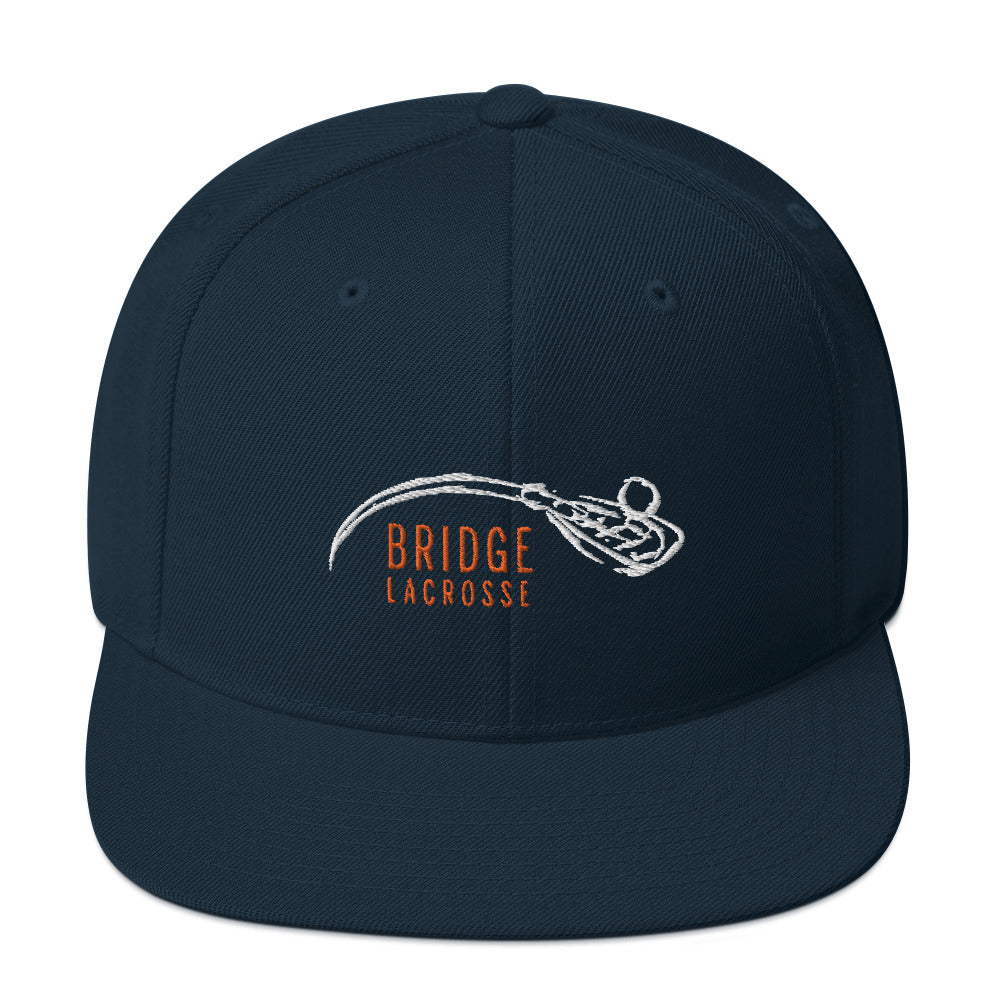 Bridge Lacrosse Snapback Hat