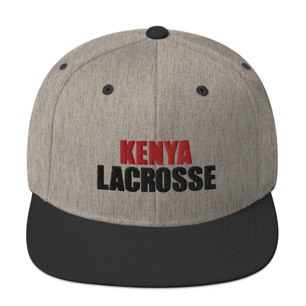 Kenya Lacrosse Snapback Hat