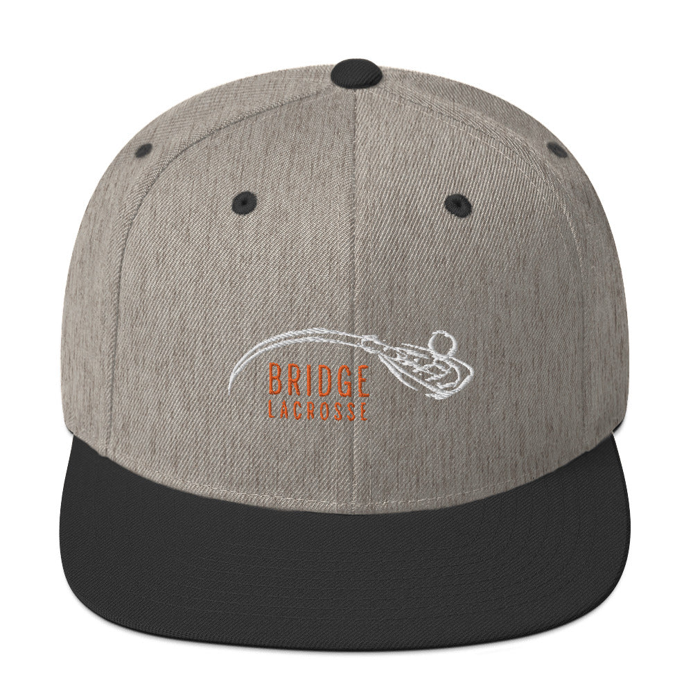 Bridge Lacrosse Snapback Hat
