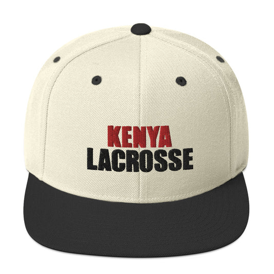 Kenya Lacrosse Snapback Hat