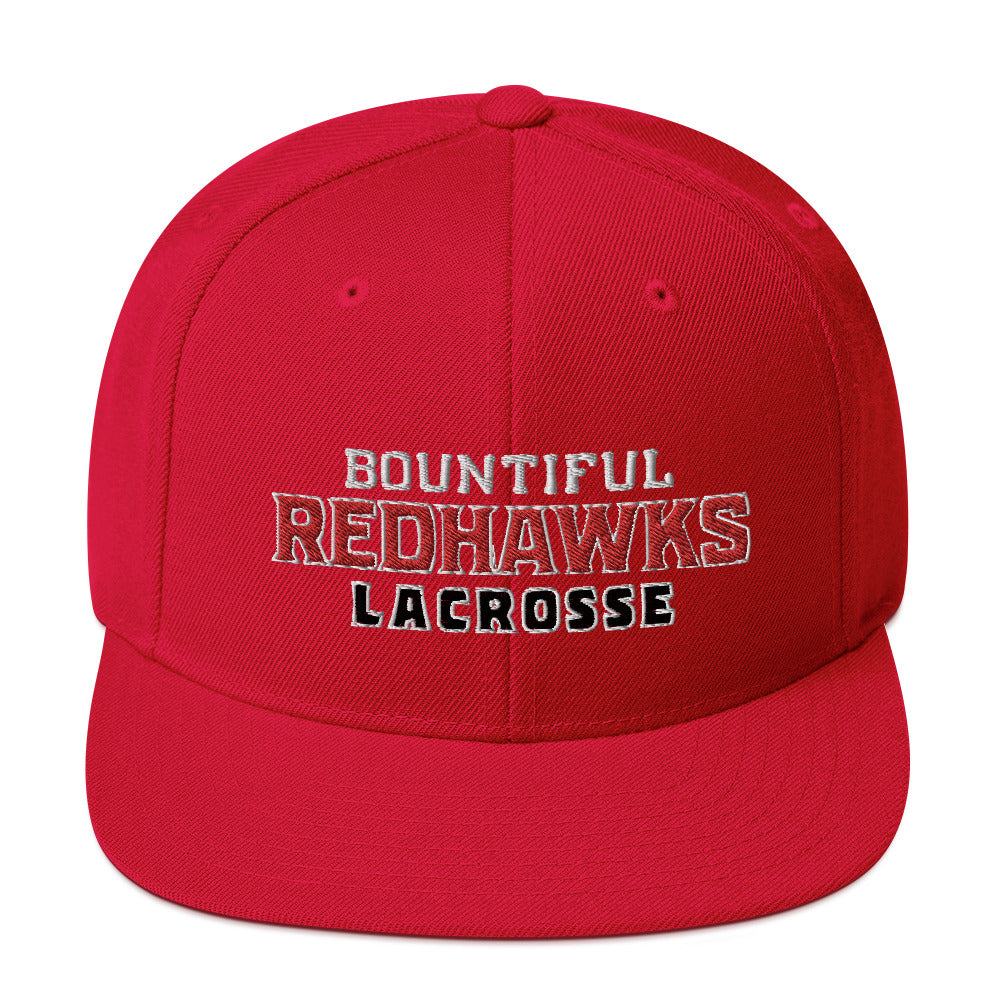 Bountiful Lacrosse Yupoong Snapback Hat