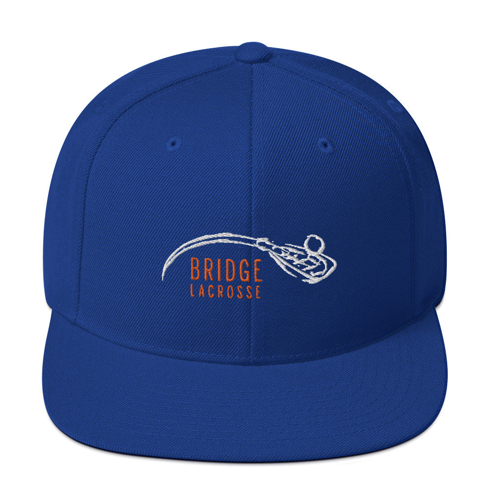 Bridge Lacrosse Snapback Hat