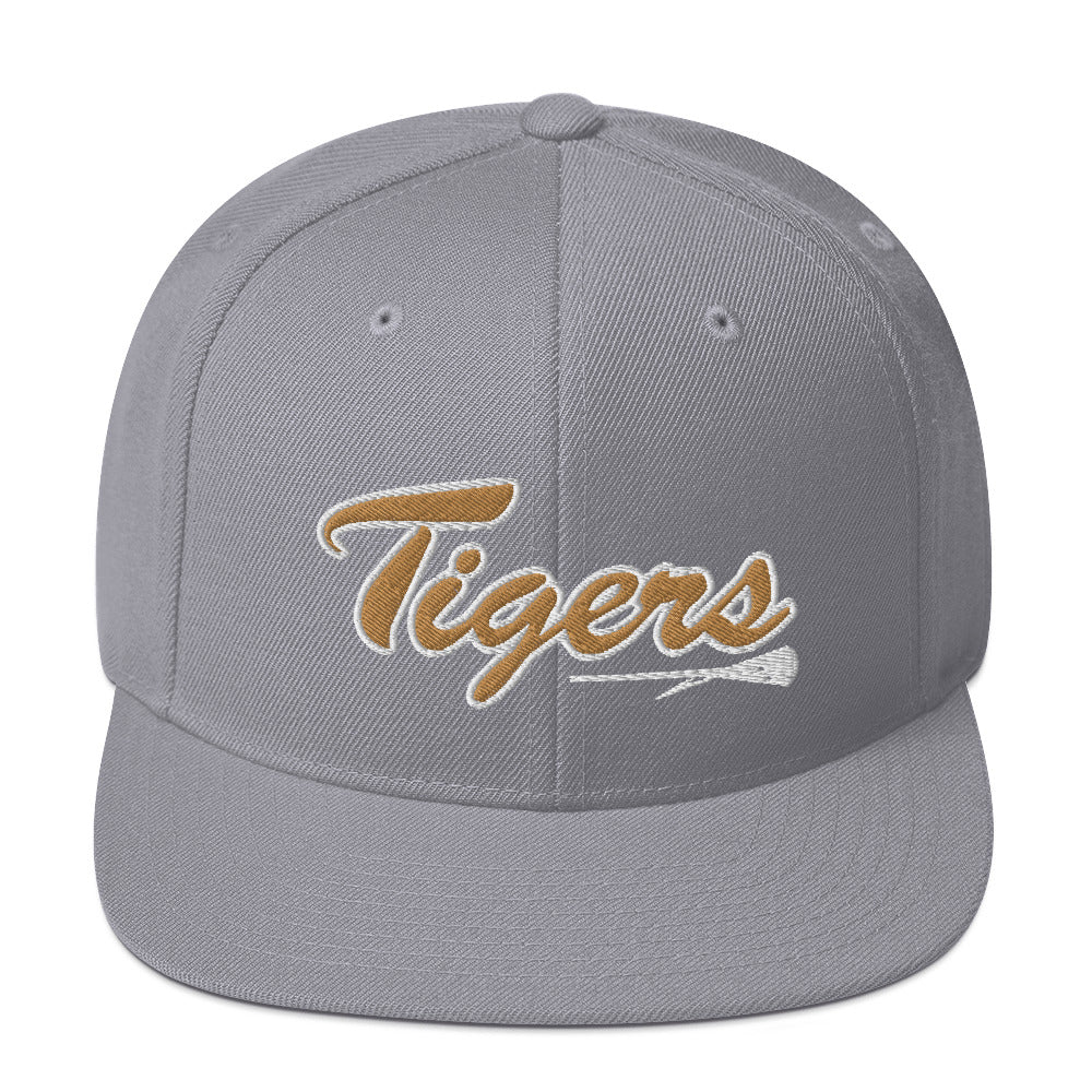 Drip Tigers Lacrosse Snapback Hat
