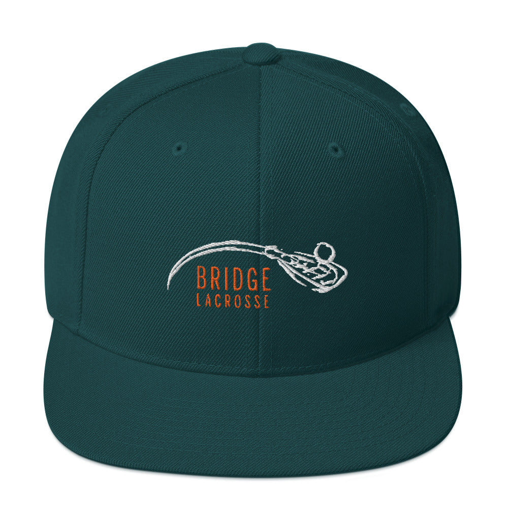 Bridge Lacrosse Snapback Hat