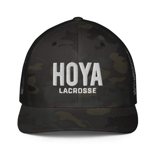 Hoyas Lacrosse Closed-back Trucker Cap