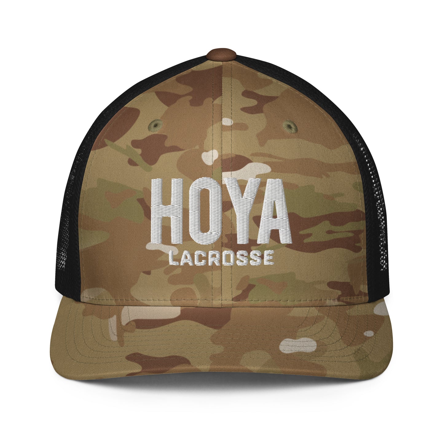 Hoyas Lacrosse Closed-back Trucker Cap