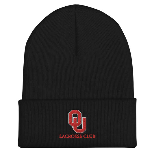 OU Lacrosse Cuffed Beanie
