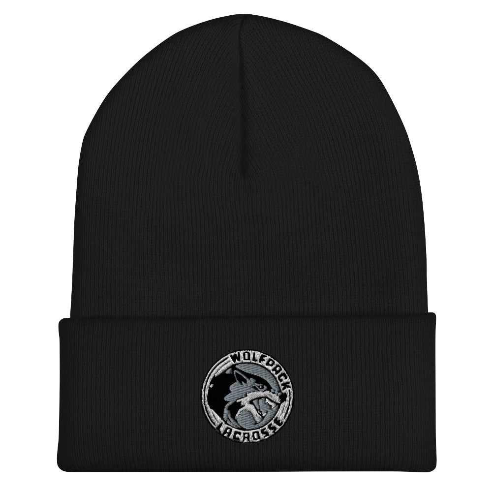 Wolfpack Lacrosse Cuffed Beanie