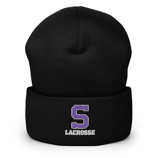 Sunset Lacrosse Cuffed Beanie