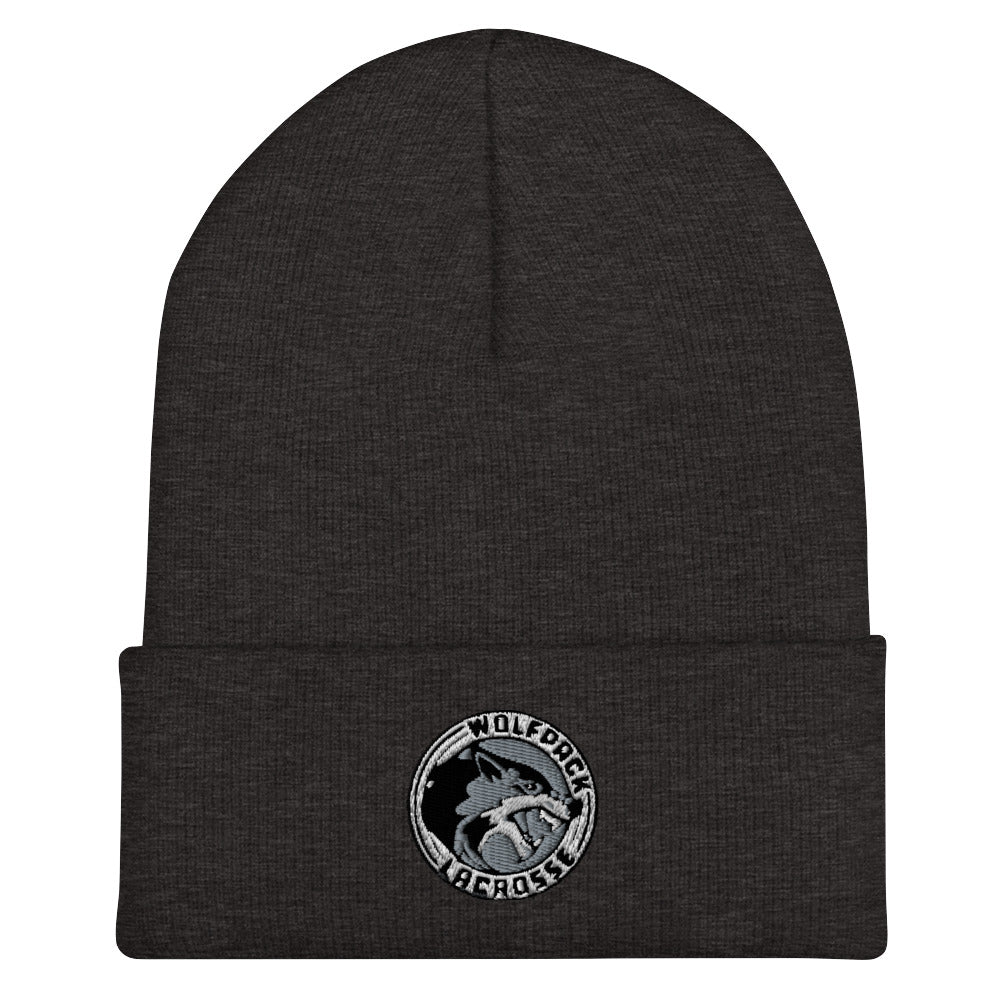 Wolfpack Lacrosse Cuffed Beanie