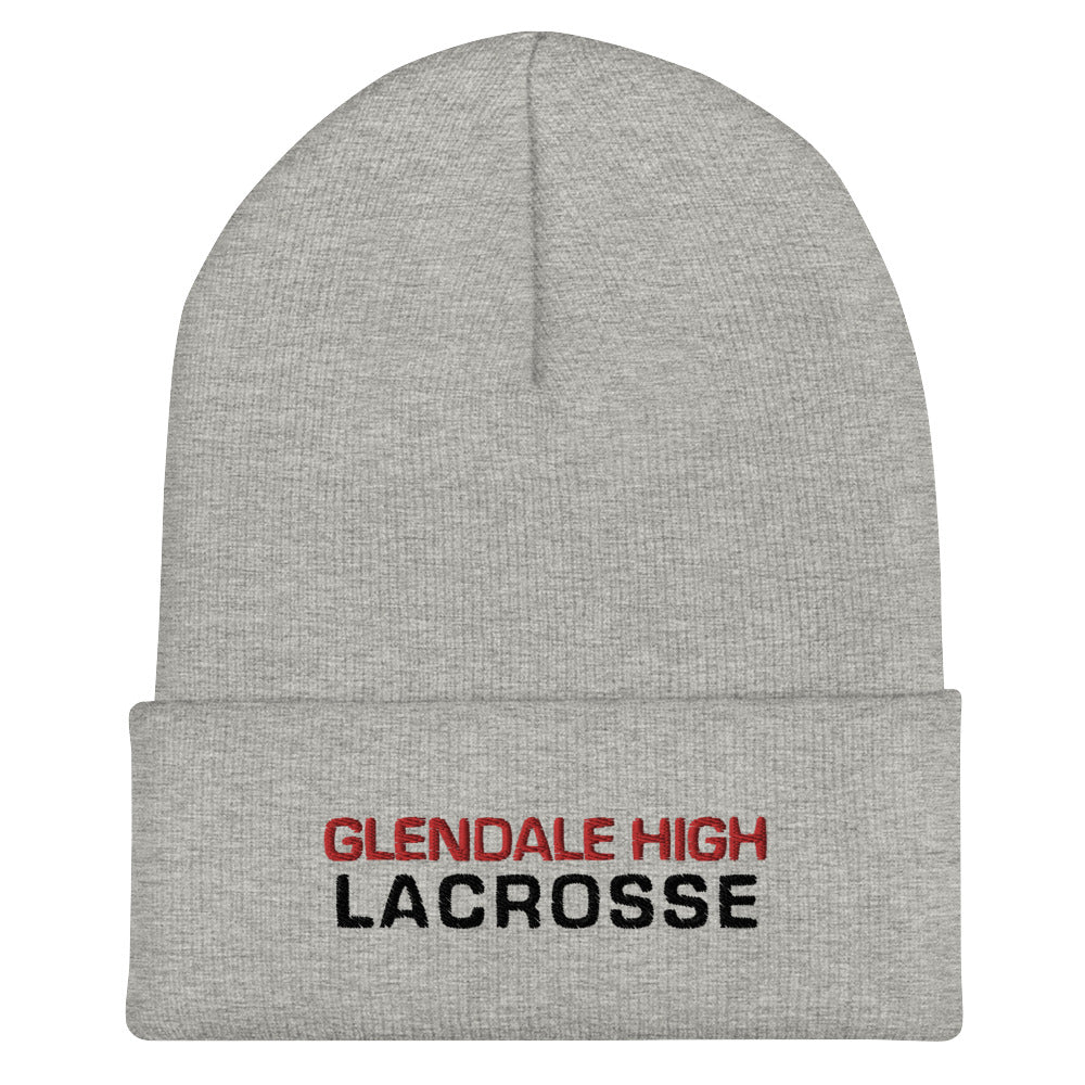 Glendale HS Lacrosse Cuffed Beanie