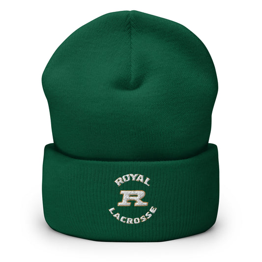 Royal HS Lacrosse Cuffed Beanie