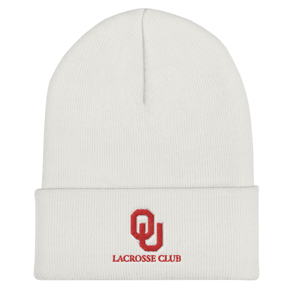 OU Lacrosse Cuffed Beanie