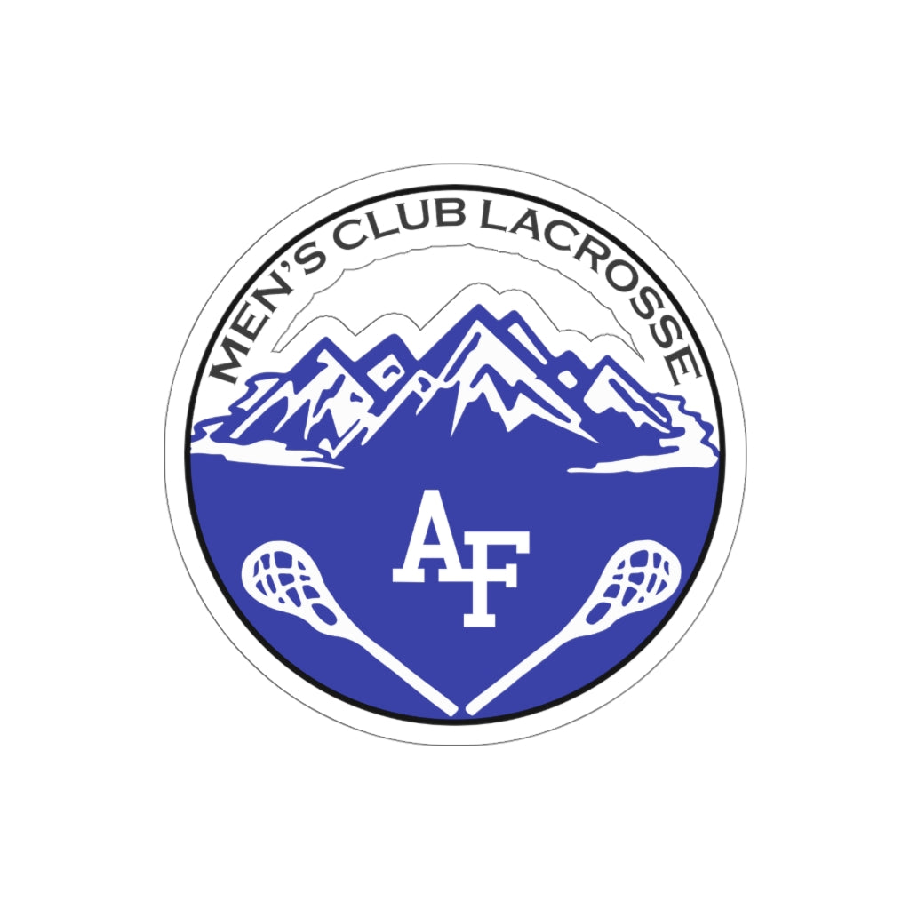 AF Club Lacrosse Die-Cut Sticker