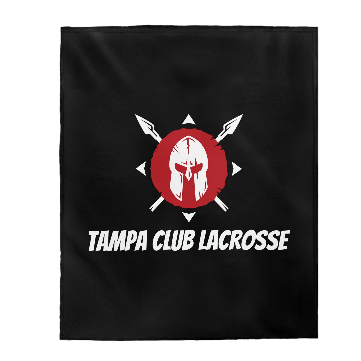 Tampa Club Lacrosse Velveteen Plush Blanket