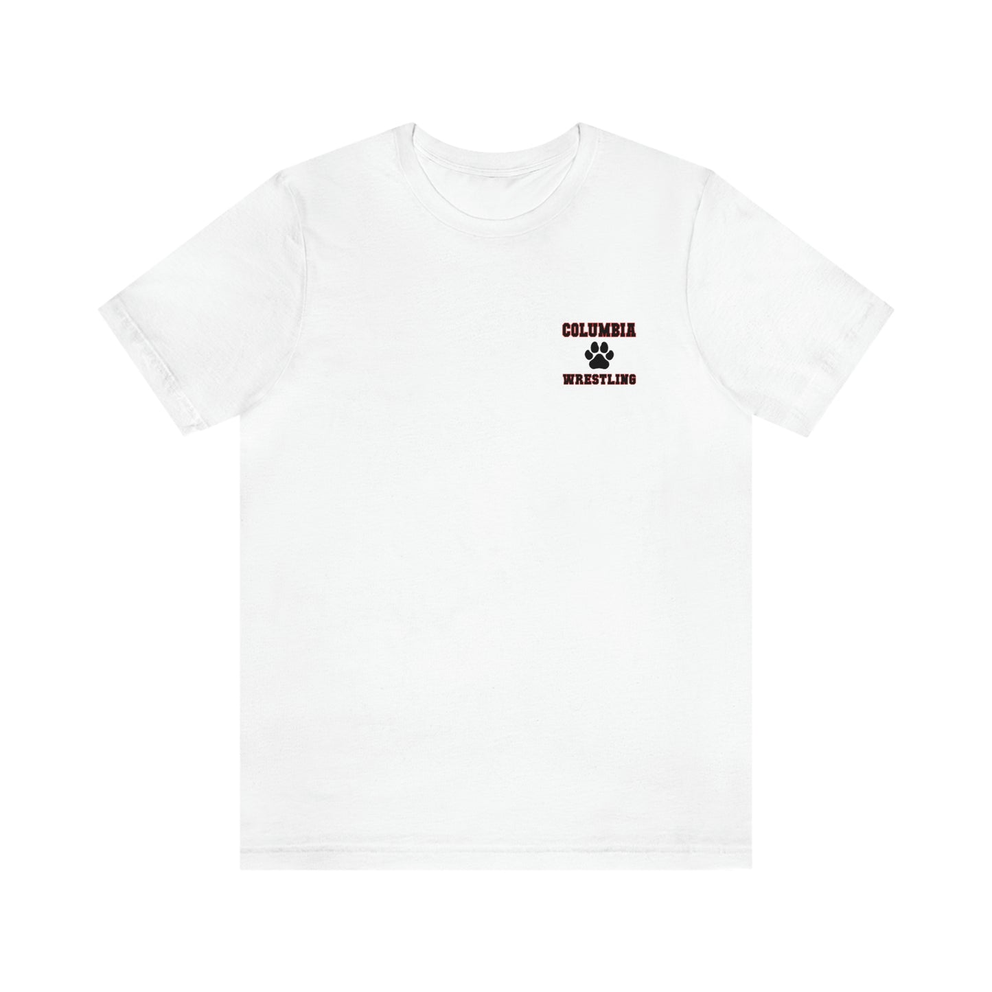 Adult Columbia Wrestling Bella + Canvas Short Sleeve Cotton Tee