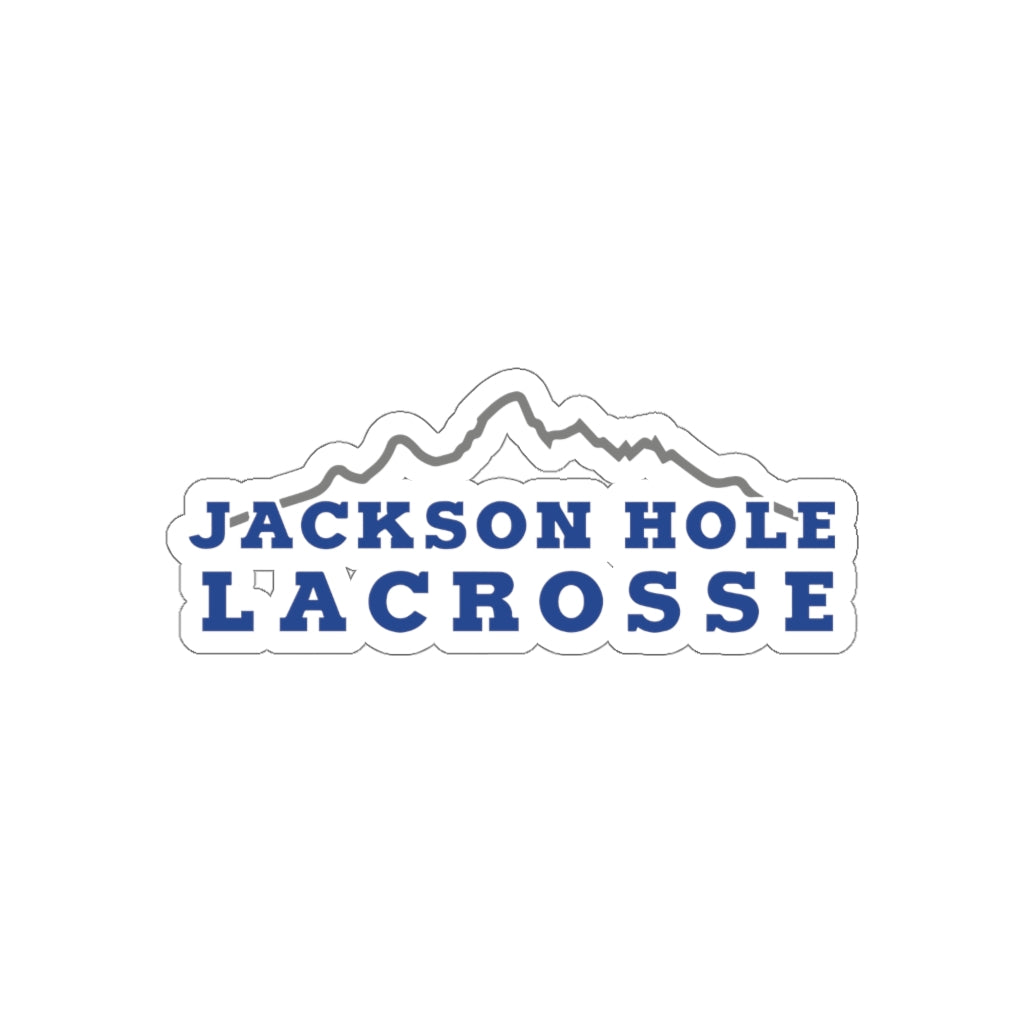 Jackson Hole Lacrosse Die-Cut Sticker