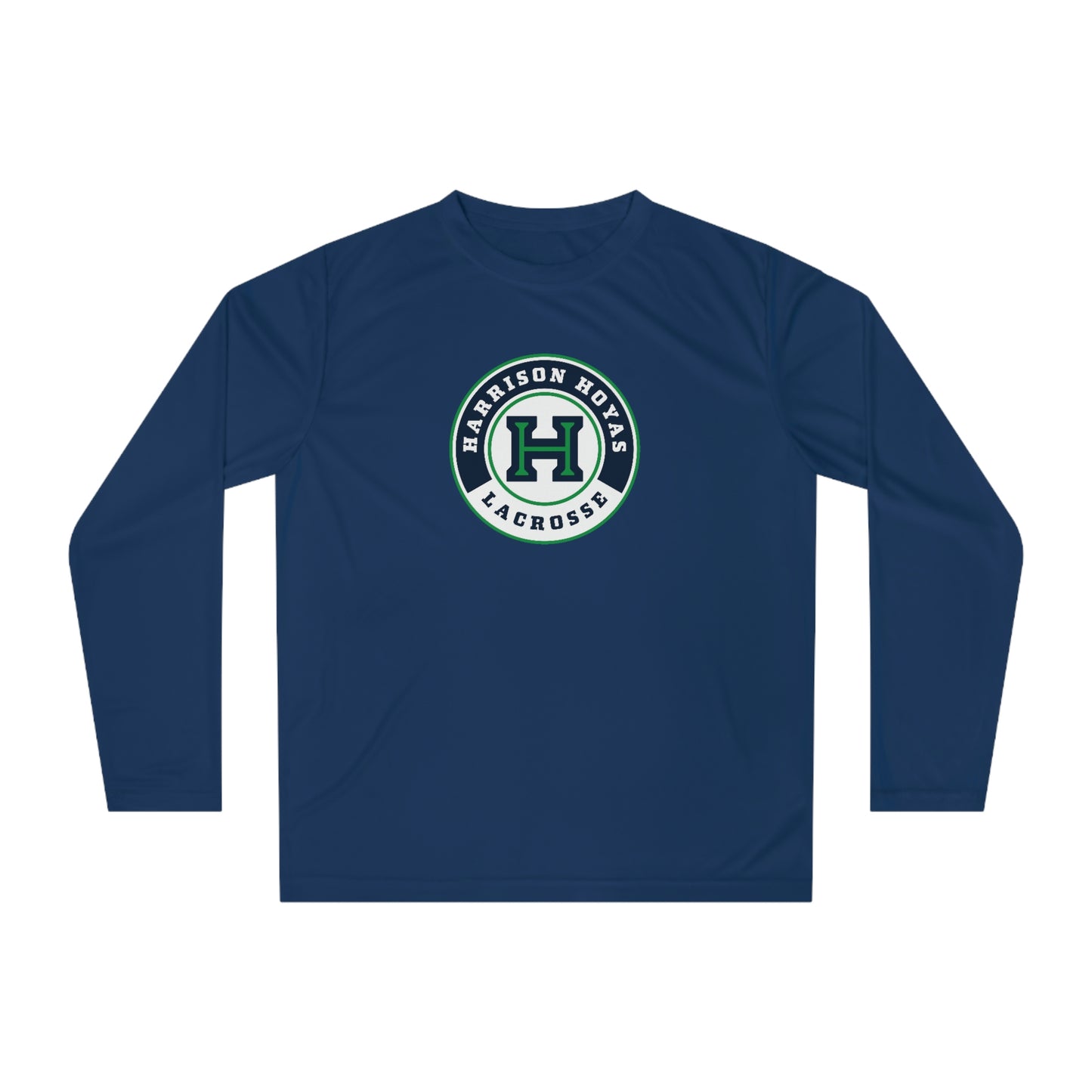 Adult Hoyas Lacrosse Performance Long Sleeve Shirt
