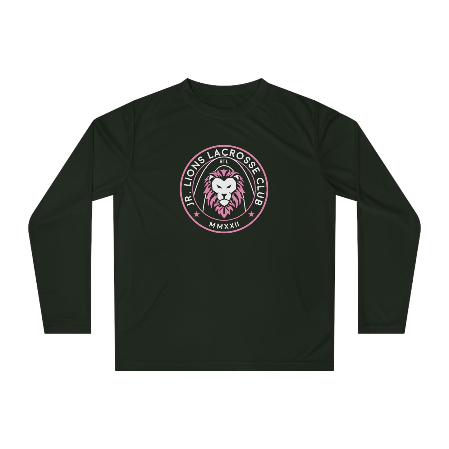 Adult Jr. Lions Lacrosse 365 Performance Long Sleeve Shirt