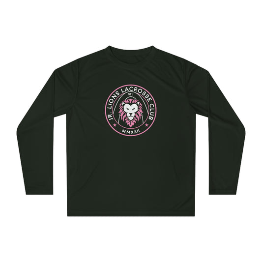 Adult Jr. Lions Lacrosse 365 Performance Long Sleeve Shirt
