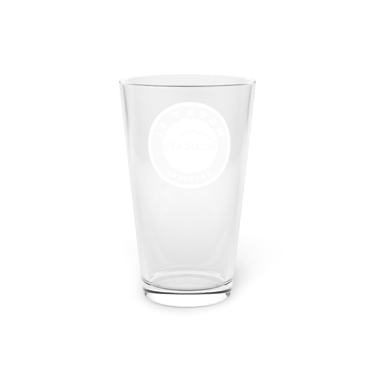 Mount Si Lacrosse Pint Glass - 16oz