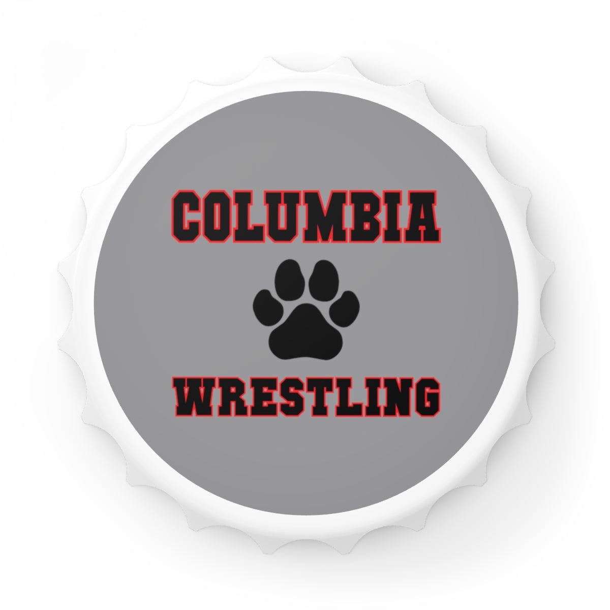 Columbia Wrestling Bottle Opener